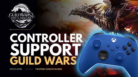 I have tried installing and using Playstation controllers. . Guild wars 2 controller support